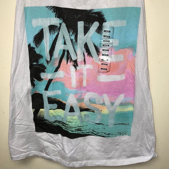 Walnut & 39th Tropical Take It Easy Tank Medium - Picture 2 of 6